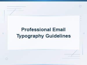 Professional Email Typography: Safe Font Stacks